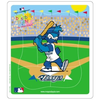 Toronto Blue Jays 9 Piece Baseball Puzzle for Toddlers - For ages 2-5