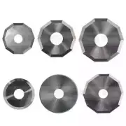 Zund Z50 Z51 Z52 Z53 Carbide Tungsten Cross-edge Rotary Cutter Round Blade 5pcs