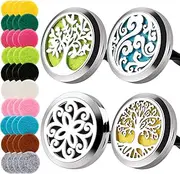 4 PCS Car Diffuser Vent Clip Diffuser Car Clip 30mm Aromatherapy Essential Oil Diffuser Car Clip with 40 Felt Pads