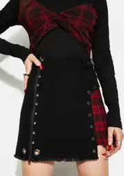 [Punk Rave] Punk Rough Short Skirt