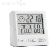 Digital LCD Room Thermometer Hygrometer Humidity Meter Indoor Temperature Gauge