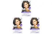 3PK Loreal Excellence Cool Creme Permanent Hair Colour 5.11 Ultra Light Brown