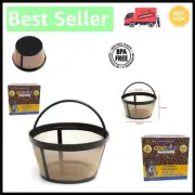 Eco-Friendly Reusable 8-12 Cup Coffee Filter for Mr. Coffee Makers - BPA-Free