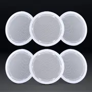 Giantz 6 Inch Ceiling Speakers In Wall Speaker Home Audio Stereos Tweeter 6pcs