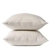 Coyuchi Cloud Soft Sateen Standard Pillowcases, Set of 2