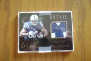 Coby Fleener 2012 Panini Black Auto 2 Color Rc Patch 02/25 Indianapolis Colts