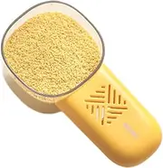 Scoopers for Food,Measuring Cup for Dry Goods | Non-Slip Moistureproof Scoops with Inner Scale for Kitchen Baking Cooking Serving Dog Cat Food