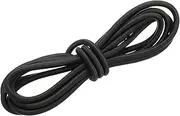 uxcell 9/32" x 10' Bungee Shock Cord, 7mm Thick Kayak Stretch String Rope Heavy Elastic Rope Marine Tie-Down Strap for Kayaking Boating Camping, Black