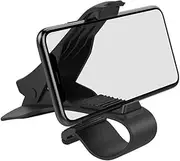 [DFV mobile] Car GPS Navigation Dashboard Mobile Phone Holder Clip for Nokia 8210 4G (2022) - Black