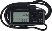 Walking 3D Pedometer with Clips and Strap, Accurate Step Counters with 7 Days Memory for Men Women, LCD Backlight Simple Step Tracking Calorie Walking Distance Calorie Counter
