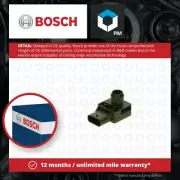 Pressure Sensor fits MERCEDES C350E S205, W205 2.0 15 to 18 M274.920 Bosch New