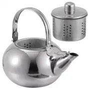 Large Capacity Teapot Stainless Steel Teakettle Filters Strainer