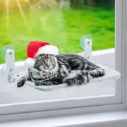 Mewoo Sturdy Cat Window Perch Cat Hammock Seat for Indoor Cats Reversible Mat Us