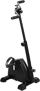 Portable Mini Exercise Bike, Arm and Leg Exercise Bike with LCD Display,Folding Pedal Exerciser,Pedal Exerciser Bike for Home Use Elderly, Rehab & Cardio