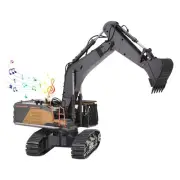 Remote Control Excavator Toy 22 Channel 1:14 Scale RC Excavator Digger for Kids