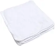 JOINPAYA 9pcs Towel Towels Nursing Towel Eating Bib Facecloth Dining Bib Drool Bib White