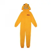 Garfield Childrens/Kids Novelty All-In-One Nightwear Yellow/Black 9-10 Years