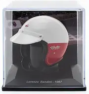 OPO 10 - Formula 1 Helmet Compatible with Ferrari F1: Lorenzo Bandini 1967-1/5 Scale - CAS22