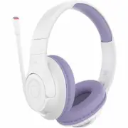Belkin SoundForm Inspire Wired/Wireless Over-the-ear, On-ear Stereo Headset - Lavender - Binaural - Ear-cup - 914.4 cm - Bluetooth - Mini-phone