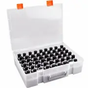 NAIL POLISH HOLDER Organizer Storage Case with Dividers for 54 Bottles ALCYON