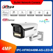 Dahua IPC-HFW2449M-AS-LED-B 4MP Full Color Built in Mic Wizsense POE IP Camera