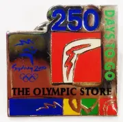 250 DAYS TO GO OLYMPIC STORE SYDNEY OLYMPIC GAMES 2000 PIN COLLECT #884