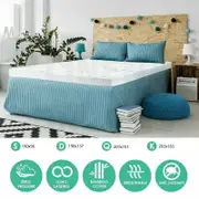 Clevinger Memory Foam Mattress Topper Bamboo Cover Underlay All Size 6CM/8CM Pad Mat