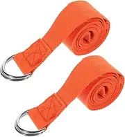 TOGEVAL Pcs Yoga Inelastic Band Resistance Band for Stretching Daily Use Exercise Reusable Yoga Strap for Home Gym Travel