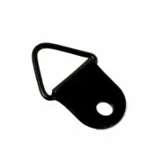Black D-Ring Triangle Hanging Picture Frame Hooks Painting Mirror Hangers 1000pc