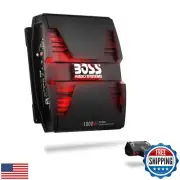 BOSS Audio Systems PT1000 2 Channel Car Amplifier - 1000 Watts, Full Range, C