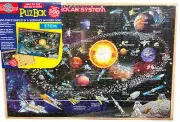 500 Piece Wooden Puzzle Map of The Solar System PuzBox Kid Puzzle Toy