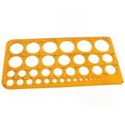 Painting Circle Ruler Template Ruler Rounded Corners 36 Circle Templates Durable