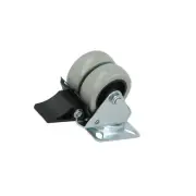 KPDA-PPU 50S-HC transport wheel Ø: 50 mm W: 36 mm H: 71 mm two-wheeled 100 kg...