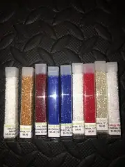 Seed Bead Variety Lot of 9