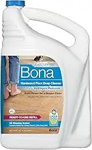 Bona PowerPlus Hardwood Floor Deep Cleaner Refill - 128 fl oz - Residue-Free Floor Cleaning Solution for Bona Spray Mop and Spray Bottle Refill - for Wood Floors