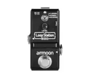 Ammoon Nano Loop Electric Guitar Effect Pedal Looper - Black SB69_K
