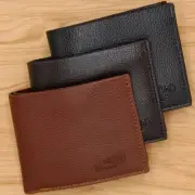 Men Faux Leather Thin Wallets Coin Bag Clutch Money Purse Credit Card Holders