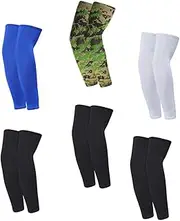 [MOBUTOFU] Arm Sleeves 6 Pairs Cooling Breathable UV Protection for Outdoor Activities