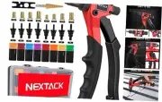 Rivet Nut Tool Rivet Nut Kit with a Step Drill Bit & 80 Nutserts for One