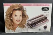 Vintage Vidal Sassoon SlimSetter VS370 Hot Curlers 20 Velvet Rollers Clips New