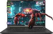 MSI Stealth A16 AI+ Copilot Gaming Laptop, AMD Ryzen AI 9-365, 32 GB LPDDR5X RAM, 2 TB PCIe SSD, 16" QHD (2560x1600) 240Hz Display, Nvidia G-Force RTX 4070, Backlit Keyboard, W11 Pro, Black