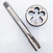 Tap & Die Set HSS M14 x 1.25mm Tap & M14 x 1.25mm Die Metric Thread Right Hand