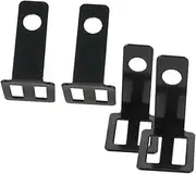 TOKIDNY 4pcs Motorcycle Light Bracket Motorbike Part Light Turn Signal Fixing Holder Motorcycle Turn Signals Bracket Holder Light Turn Signal Mounting Bracket for Motorbike Black Iron