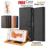 For iPhone SE XS XR 7 8 Plus 15 14 13 12 Pro Max Wallet Case Leather Flip Cover
