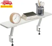 Clamp on Desk Shelf,Ergonomic Computer Monitor Riser Stand,Small Desk Extension