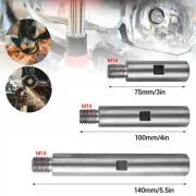 3Pcs M14 Angle Grinder Adapter Rod Extension Rod Adapters Polishing Accessories