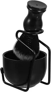 1 Set Set Brush Holder Duster Brush for Hair Shaving Brush and Bowl Manual Shaving Kit Shave Brush Stand Shaving Bowl and Brush Shaving Brush Kit Shaving Brush Travel