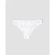 ODDOBODY Organic Cotton Tanga in Chalk at Nordstrom, Size Medium