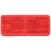 Narva 28 x 70mm 2 Piece Rectangle Reflector, Red