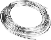 6M Car Door Guard Strip, U- Trim, Protector Cover Mold for Chips, Knocks, Scratches with Good Flexibility and, Suitable for Car Door, Air Conditioner Rim (Silver)